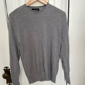 Bonobos Classic Gray Crewneck Sweater